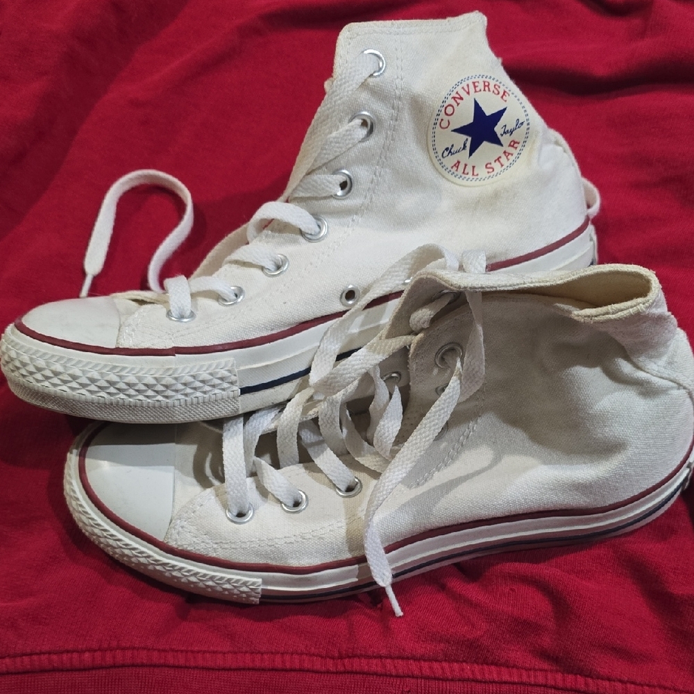 Converse Women's Classic White High-Tops